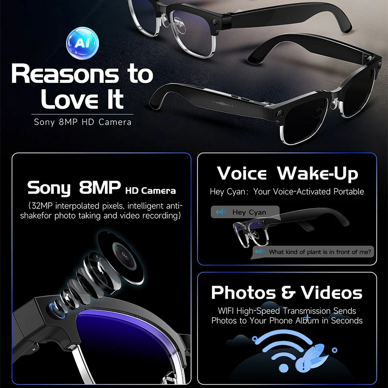 Lunettes intelligentes W630 av - Audio Music Image avis et prix