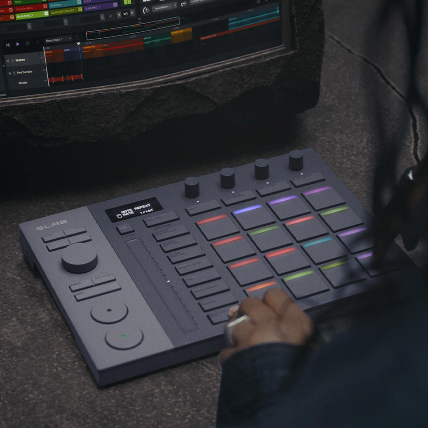 Pioneer AlphaTheta SLAB Serato - Midi Controller Pad avis et prix