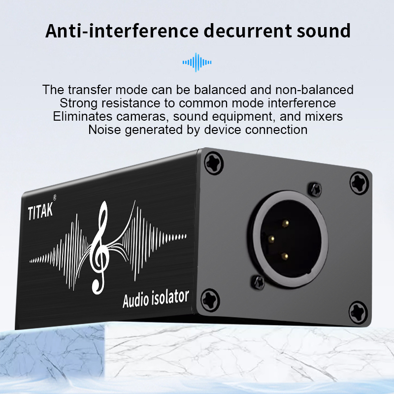 Isolateur audio XLR 6,35 mm, t - Audio Music Dj avis et prix