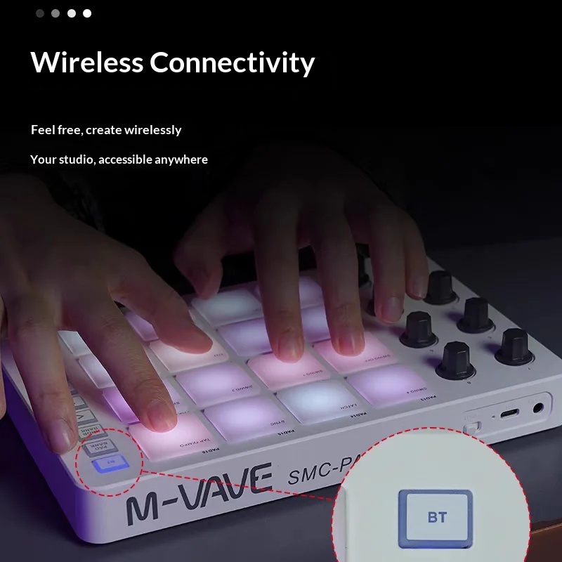 M Vave Smc Pad16 Contrôleur MI - Midi Controller Pad avis et prix